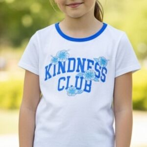 3/$6 Old Navy White and Blue Short Sleeve Tees